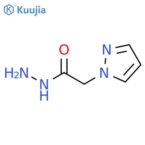 2-(1H-Pyrazol-1-yl)acetohydrazide structure