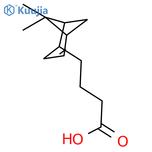 4-{6,6-dimethylbicyclo3.1.1hept-2-en-2-yl}butanoic acid structure