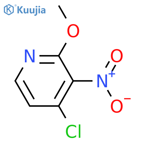 4-chloro-2-methoxy-3-nitro-pyridine structure