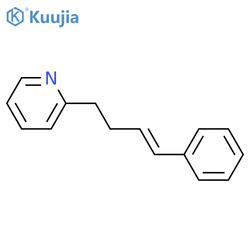 Pyridine, 2-(4-phenyl-3-butenyl)- structure