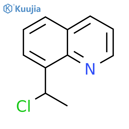 8-(1-Chloroethyl)quinoline structure