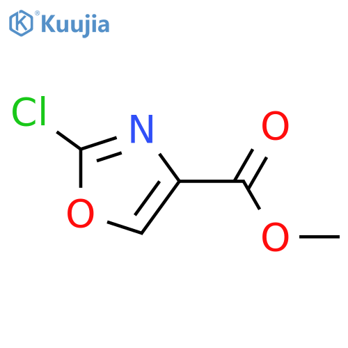 methyl 2-chloro-1,3-oxazole-4-carboxylate structure