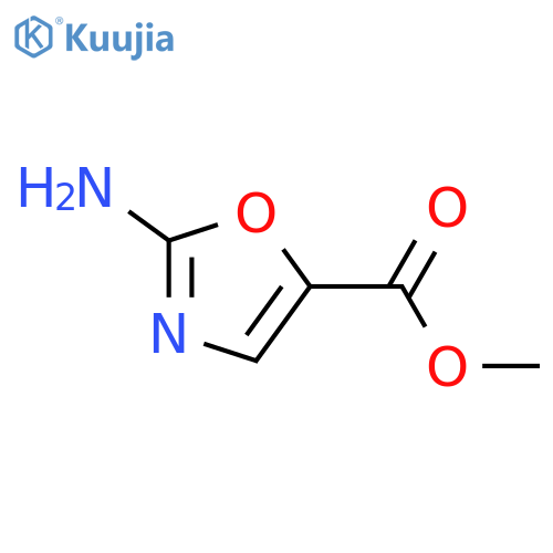 Methyl 2-aminooxazole-5-carboxylate structure