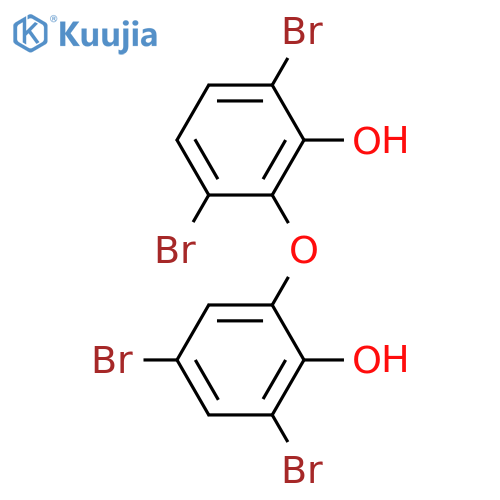Polybromohydroxydiphenyl ethers; 3,3',5,6'-Tetrabromo-2,2'-dihydroxydiphenyl ether structure