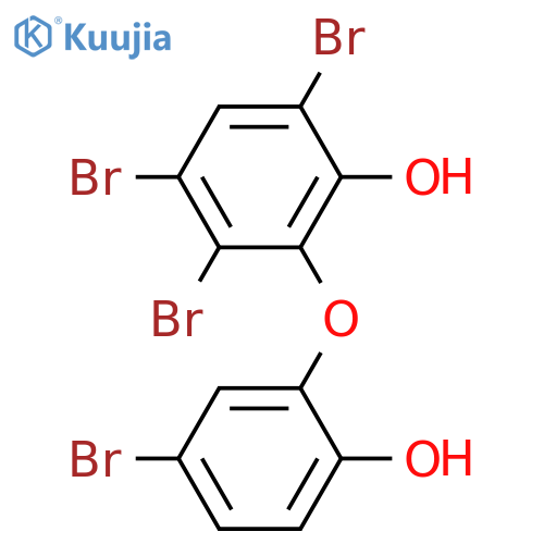 Polybromohydroxydiphenyl ethers; 2,3,5,5'-Tetrabromo-2',6-dihydroxydiphenyl ether structure