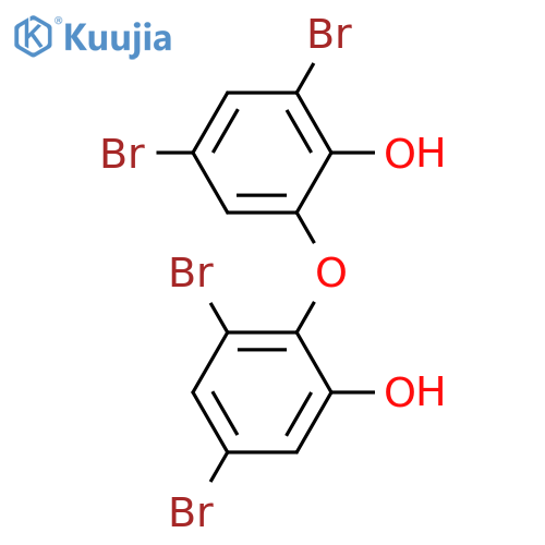 Polybromohydroxydiphenyl ethers; 2',3,4',5-Tetrabromo-2,6'-dihydroxydiphenyl ether structure