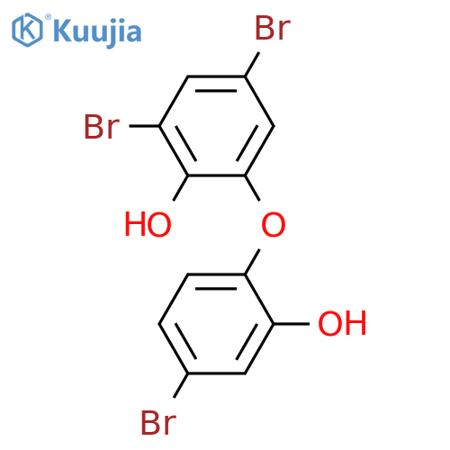 Polybromohydroxydiphenyl ethers; 3,4',5-Tribromo-2,2'-dihydroxydiphenyl ether structure