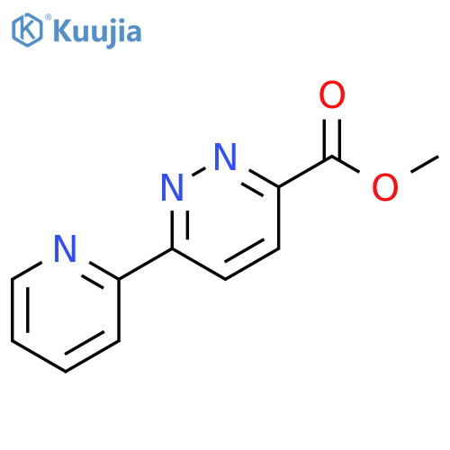 6-(2-pyridinyl)-3-Pyridazinecarboxylic acid methyl ester structure
