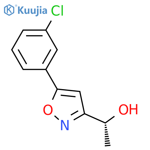 (R)-1-(4-(2-Chlorocyclohexa-1,3-dien-1-yl)isoxazol-3-yl)ethanol structure