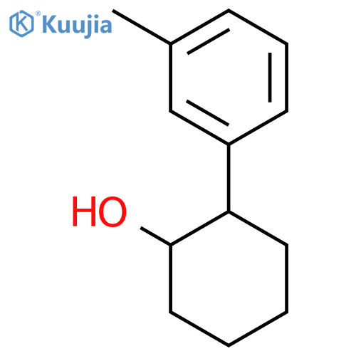 2-(3-Methylphenyl)cyclohexan-1-ol structure