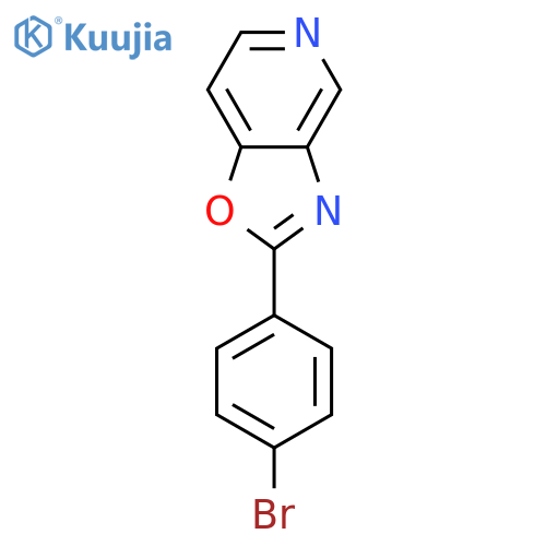2-(4-Bromophenyl)oxazolo4,5-cpyridine structure
