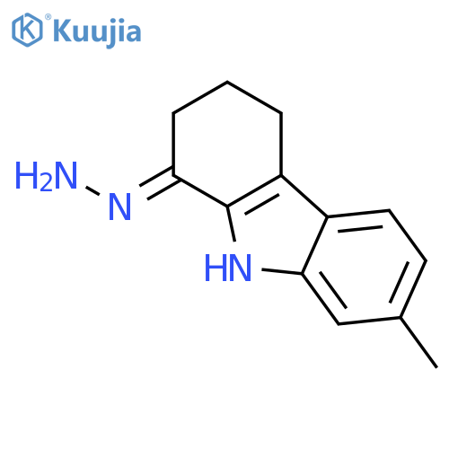 2,3,4,9-tetrahydro-7-methyl-1H-Carbazol-1-one hydrazone structure