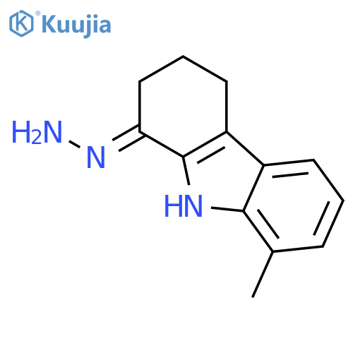 2,3,4,9-tetrahydro-8-methyl-1H-Carbazol-1-one hydrazone structure