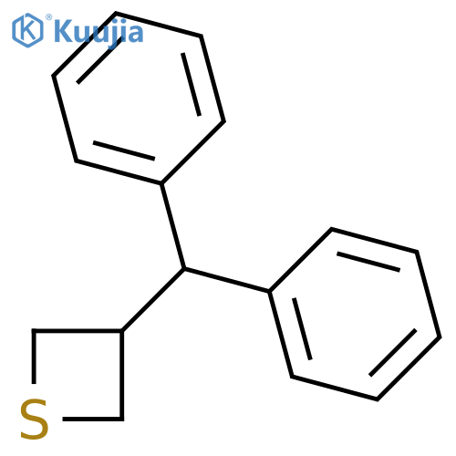 3-(Diphenylmethyl)thietane structure