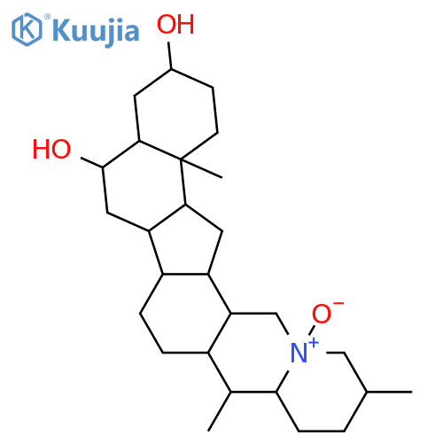 3,6-Cevanediol; (3β,5α,6β,20β,25β)-form, N-Oxide structure