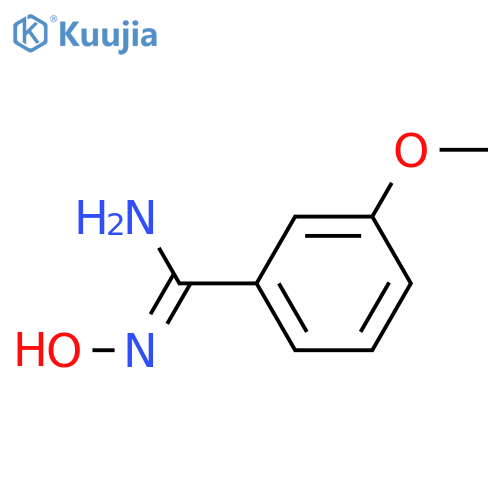 3-METHOXYBENZAMIDOXIME structure