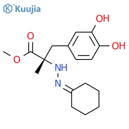 (S)-Carbidopa Methyl Ester N-Cyclohexylidene structure