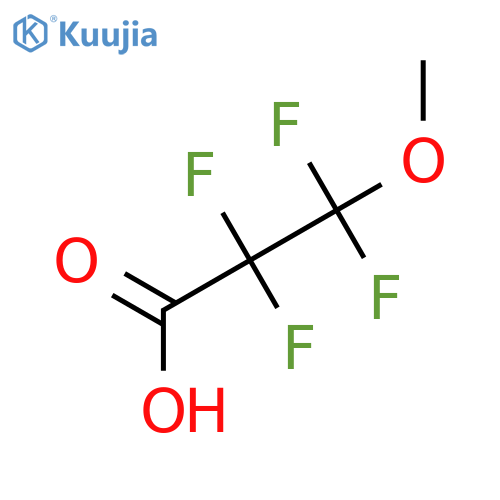 3-(Methoxy)tetrafluoropropionic acid structure