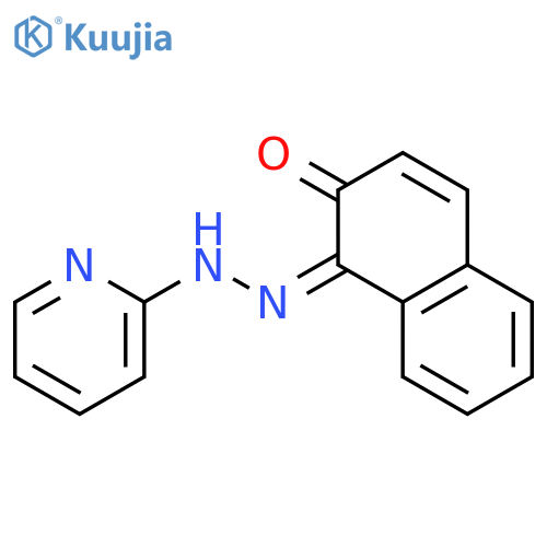 1,2-Naphthalenedione, 1-(2-pyridinylhydrazone), (Z)- structure