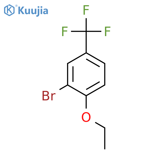 2-Bromo-1-ethoxy-4-trifluoromethyl-benzene structure
