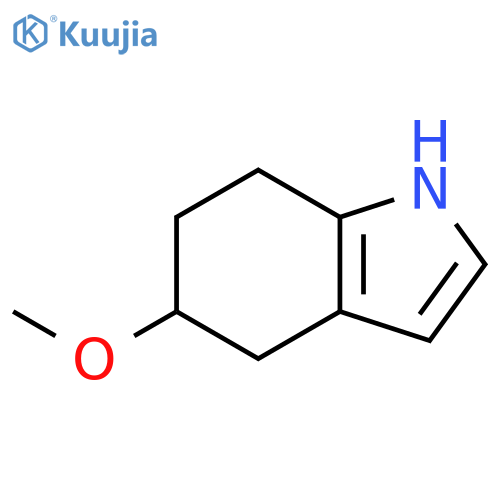4,5,6,7-tetrahydro-5-methoxy-1H-Indole structure