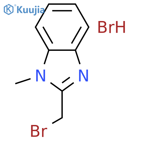 2-(Bromomethyl)-1-methyl-1H-benzimidazole Hydrobromide structure