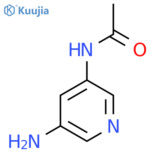 N-(5-Aminopyridin-3-yl)acetamide structure