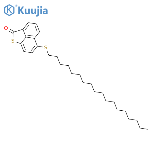 2H-Naphtho[1,8-bc]thiophen-2-one, 6-(octadecylthio)- structure