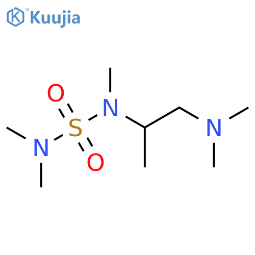 Sulfamide, [2-(dimethylamino)-1-methylethyl]trimethyl- structure