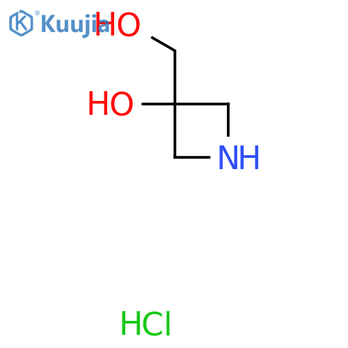 3-(Hydroxymethyl)azetidin-3-ol hydrochloride structure