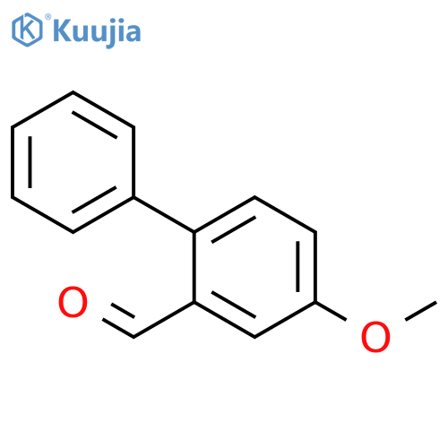4-methoxy-[1,1'-biphenyl]-2-carbaldehyde structure