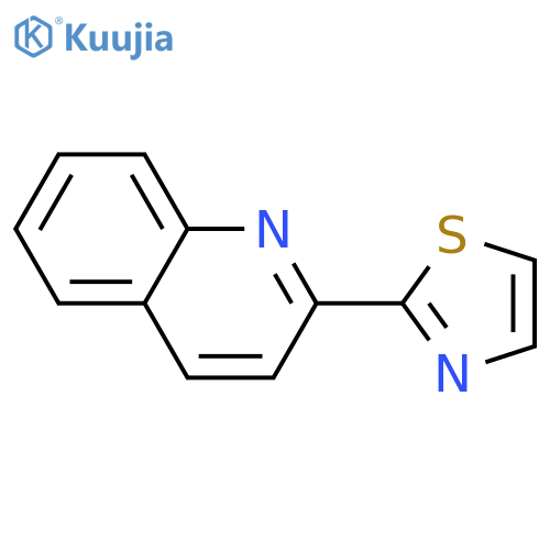 Quinoline, 2-(2-thiazolyl)- structure