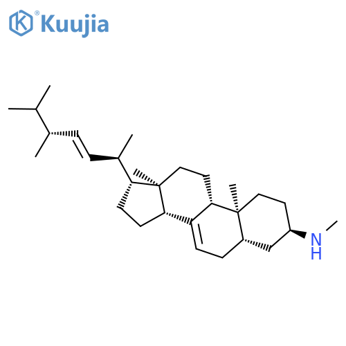 Ergosta-7,22-dien-3-amine, N-methyl-, (3a,5a,22E)- structure