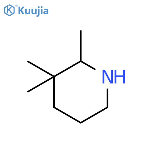 Piperidine, 2,3,3-trimethyl- structure