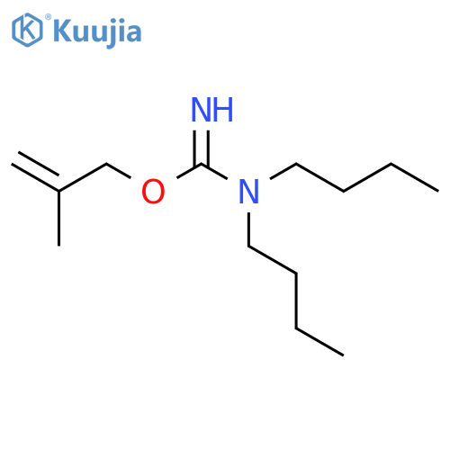 Pseudourea,3,3-dibutyl-2-(2-methylallyl)- (7CI) structure