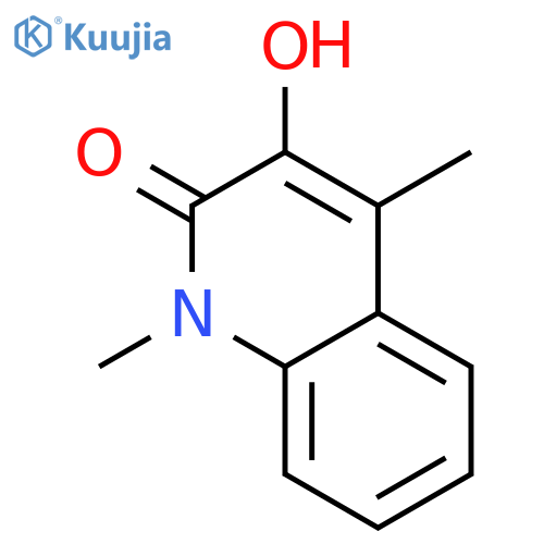 3-Hydroxy-1,4-dimethylquinolin-2(1H)-one structure