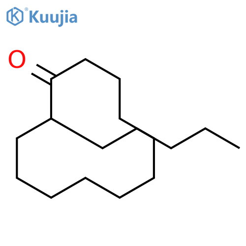 Cyclododecanone, 2-pentyl- structure