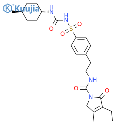 Glimepiride structure