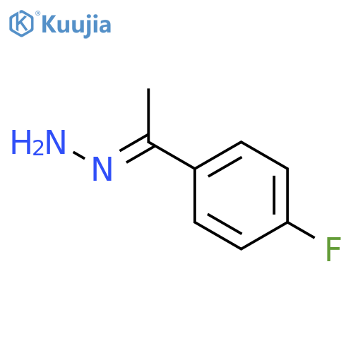 Ethanone,1-(4-fluorophenyl)-, hydrazone structure