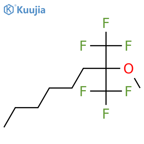 Octane, 1,1,1-trifluoro-2-methoxy-2-(trifluoromethyl)- structure