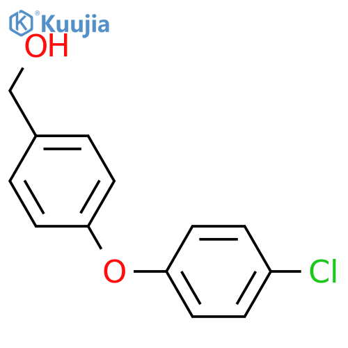 4-(4-Chlorophenoxy)phenylmethanol structure