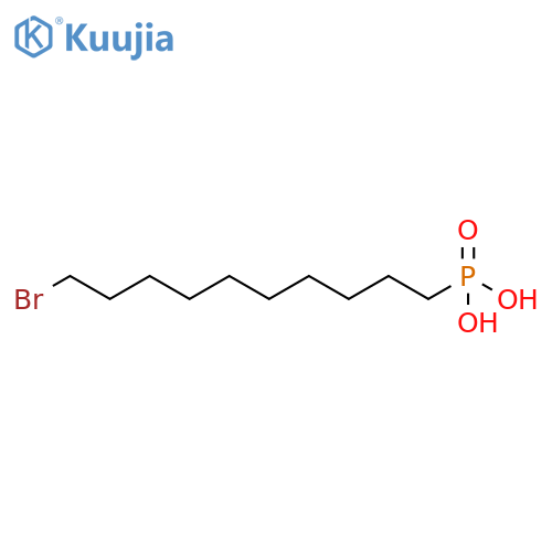 10-bromodecylphosphonic acid structure