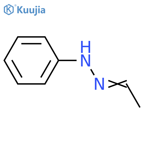 Acetaldehyde,2-phenylhydrazone structure