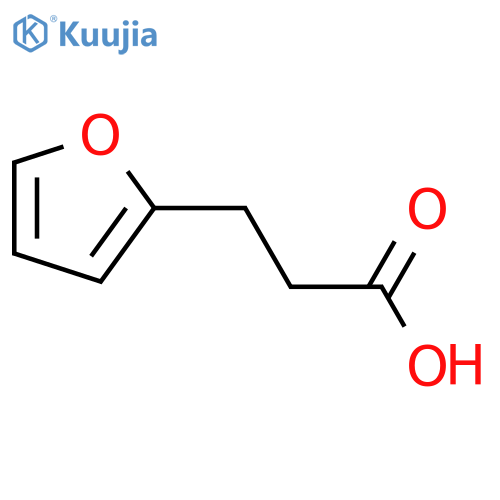3-(furan-2-yl)propanoic acid structure