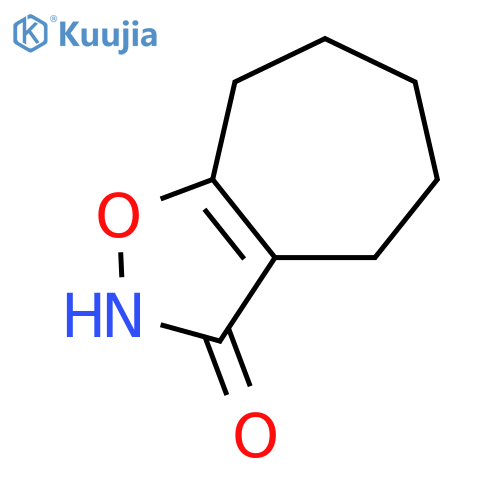 2H-Cyclohept[d]isoxazol-3(4H)-one,5,6,7,8-tetrahydro-(9CI) structure