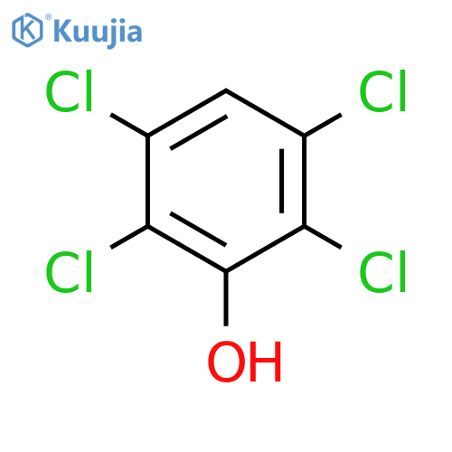 2,3,5,6-Tetrachlorophenol structure