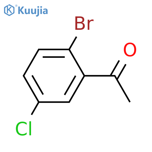 1-(2-bromo-5-chlorophenyl)ethan-1-one structure