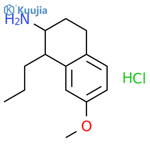 (2r)-7-methoxy-n-propyl-1,2,3,4-tetrahydro-2-naphthalenamine Hydr Ochloride (1:1) structure