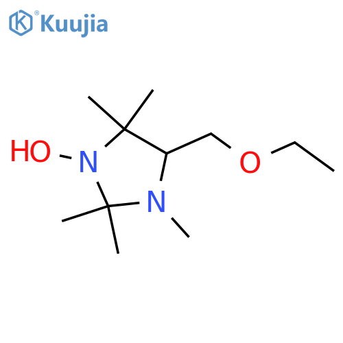 1-Imidazolidinyloxy, 4-(ethoxymethyl)-2,2,3,5,5-pentamethyl- structure