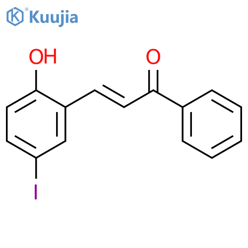 2-Propen-1-one, 3-(2-hydroxy-5-iodophenyl)-1-phenyl- structure